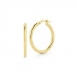 Roberto Coin 18kt Yellow Gold Thin 25mm Hoop Earrings