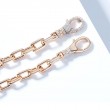 Walter's Faith 18kt Yellow Gold Clive Chain Link Bracelet with Diamond Lobster Clasp