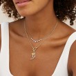 Jade Trau 18kt Yellow Gold and Diamond Small Envoy Necklace