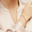 Syna 18kt Yellow Gold Chakra Multi Color Sapphire Bracelet