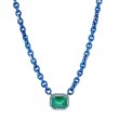 Korman Signature Titanium and Emerald Necklace
