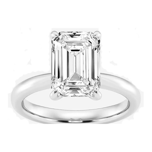 Korman Signature Loose Diamond 4.01ct Emerald Cut