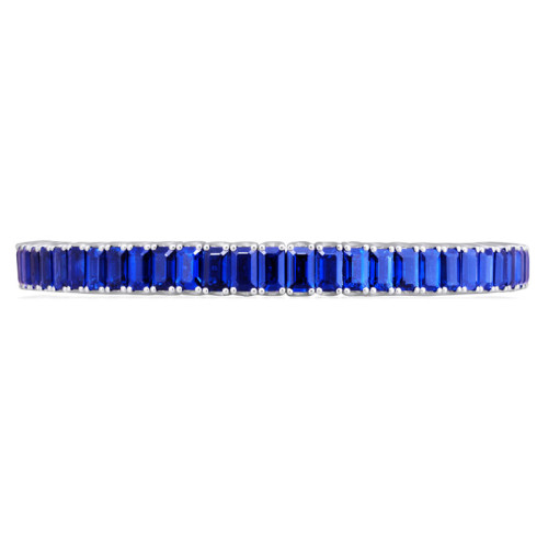 Picchiotti 18kt White Gold and Blue Sapphire Xpandable Bracelet