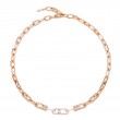 Messika 18kt Rose Gold Move Link Diamond Necklace