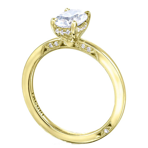 Tacori 18kt Yellow Gold Simply Engagement Ring Setting