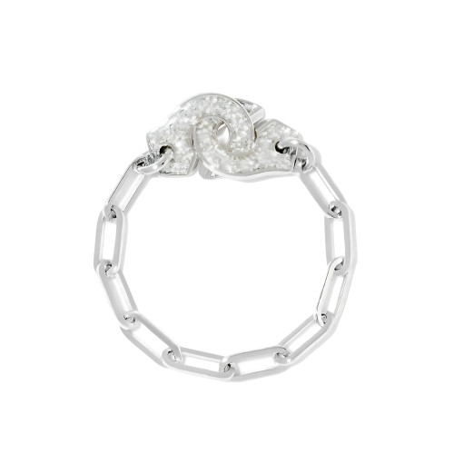 DINH VAN MENOTTES  DIAMOND CHAIN RING