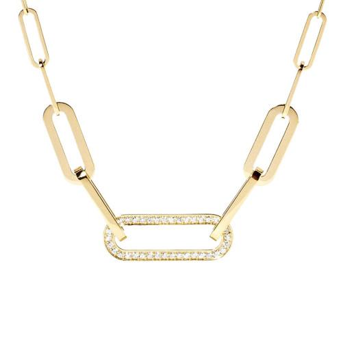 DINH VAN MAILLON L PAVE DIAMOND NECKLACE