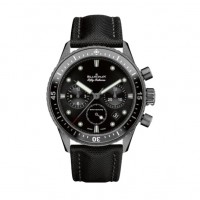 Blancpain Fifty Fathoms Bathyscaphe Chornograph Flyback 44mm Ceramic Case Black Dial