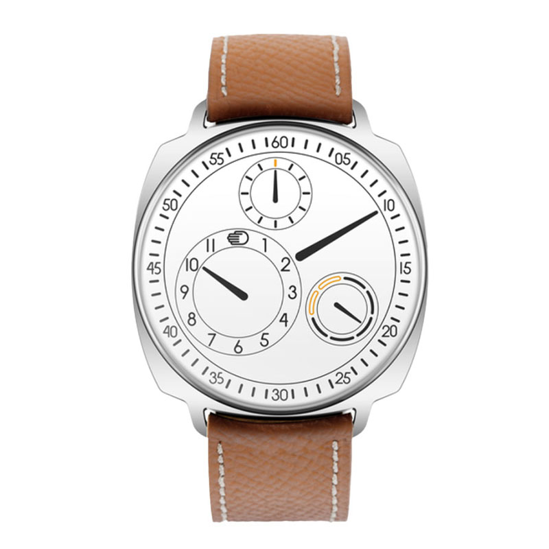 Ressence Type 1.3 Squared V2 Automatic 42mm Titanium and Leather Watch