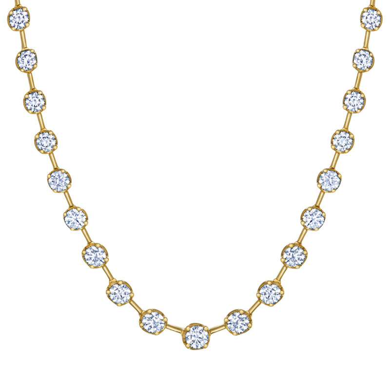 Kwiat 18kt Yellow Gold Starry Night Necklace with Diamonds