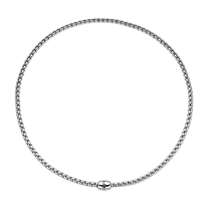 Fope 18kt White Gold Flexit Necklace