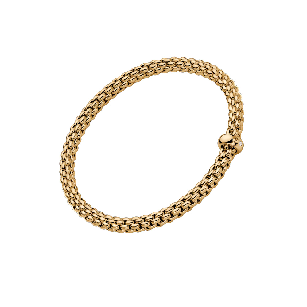 Fope 18k Yellow Gold Medium Solo Flex