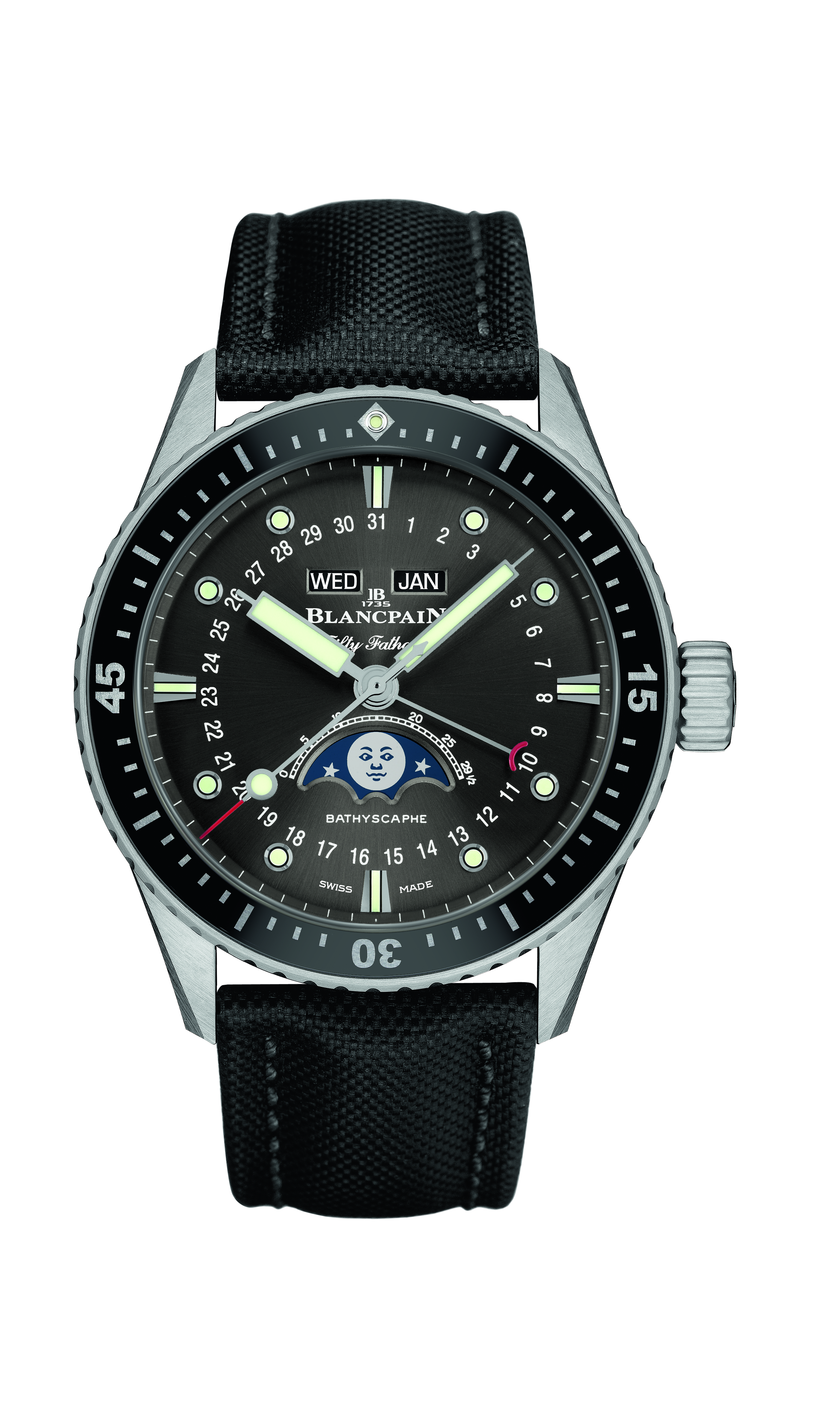 Blancpain Fifty Fathoms Bathyscaphe Stainless Steel 43mm